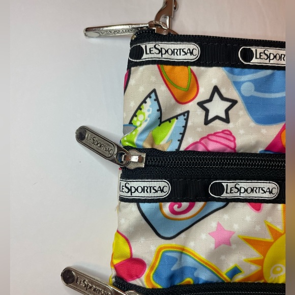LeSportsac Three Zipper Vacation Crossbody Bag - Picture 10 of 10